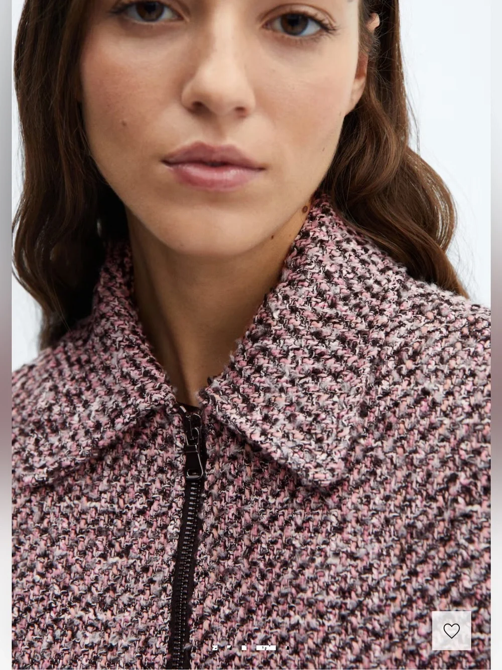 Mango Tweed Bomber Jacket - Picture 5 of 17